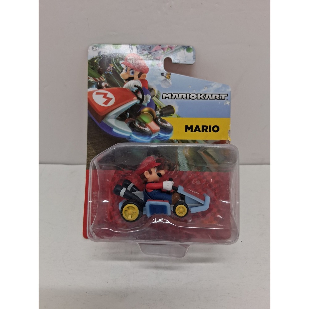 Nintendo Jakks Pacific Mario Kart Mario Standard Kart 1:64 Die-Cast Vehicle NEW